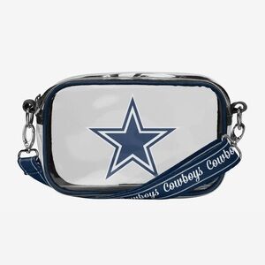Dallas Cowboys Clear Crossbody Bag